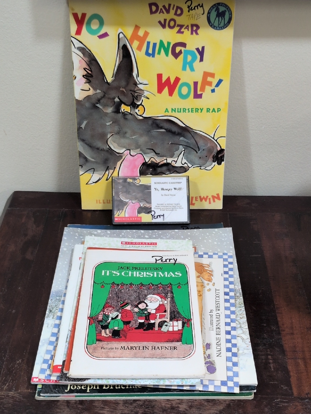 Scholastic Children's Vintage Poetry Themed Fiction Books One Lot of 10 Books